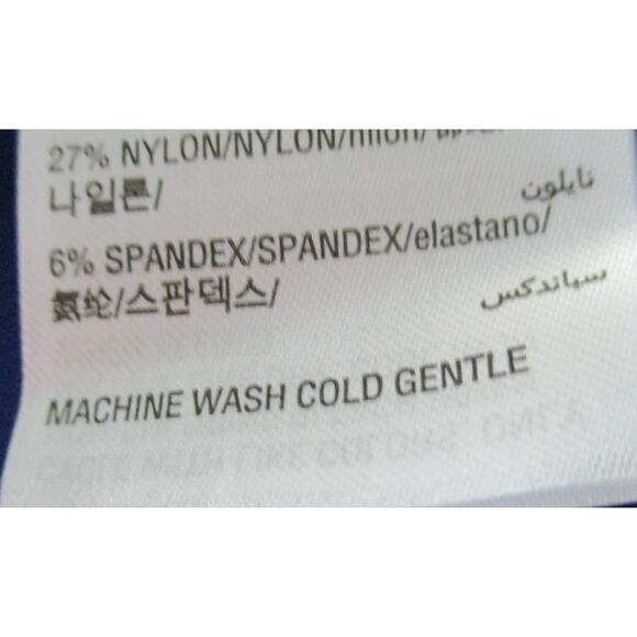 Alfani Women's Blue Mid Rise Taper Leg Stretch Zip Front Pants Size 12 - Picture 9 of 9